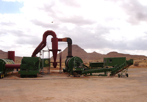 Bag House, Rotary Kiln, Solids Handling, Control Room